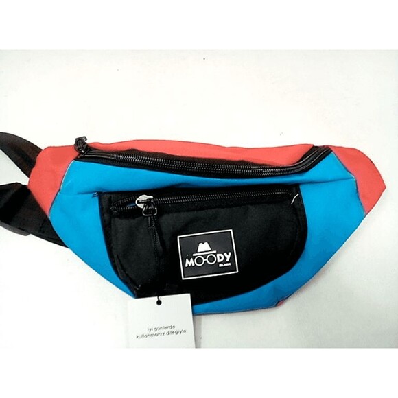 Rare Moody Black Unisex Adjustable Waist/Hip Fanny Pack Bum Bag by Moody Black - Picture 8 of 8